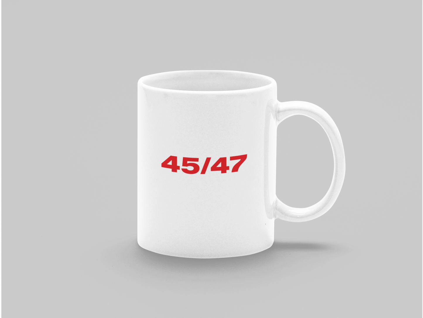 45/47 - White glossy mug