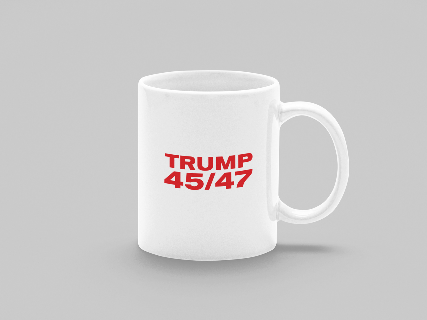 Trump 45/47 - White glossy mug