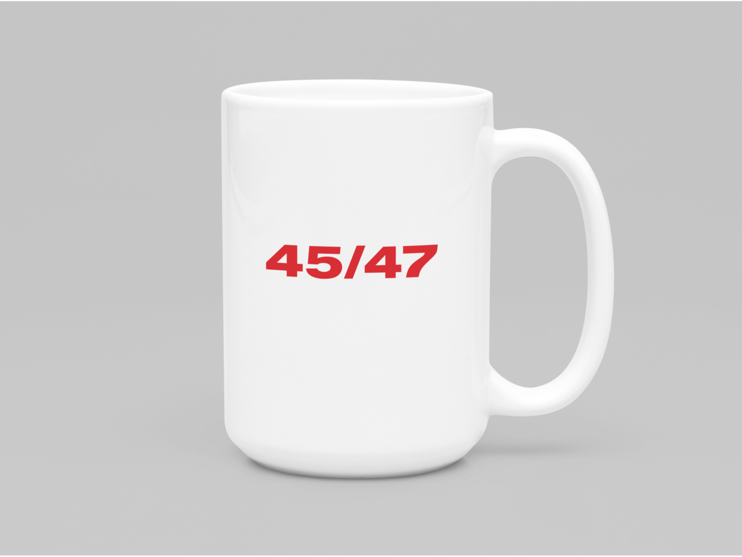 45/47 - White glossy mug