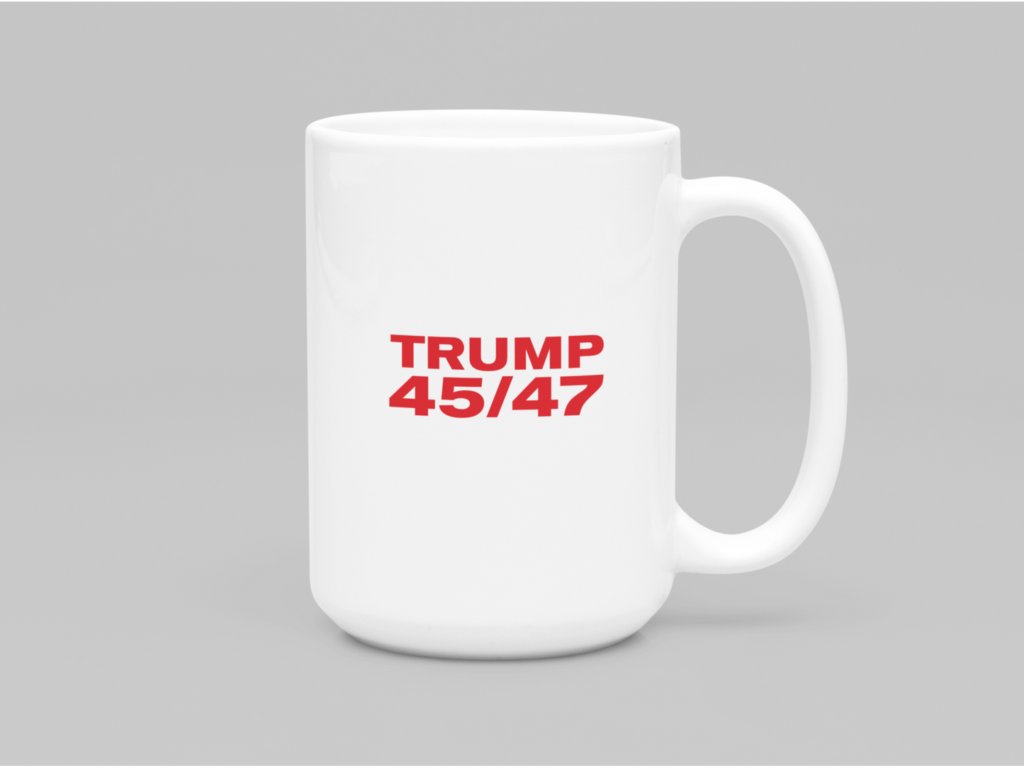 Trump 45/47 - White glossy mug