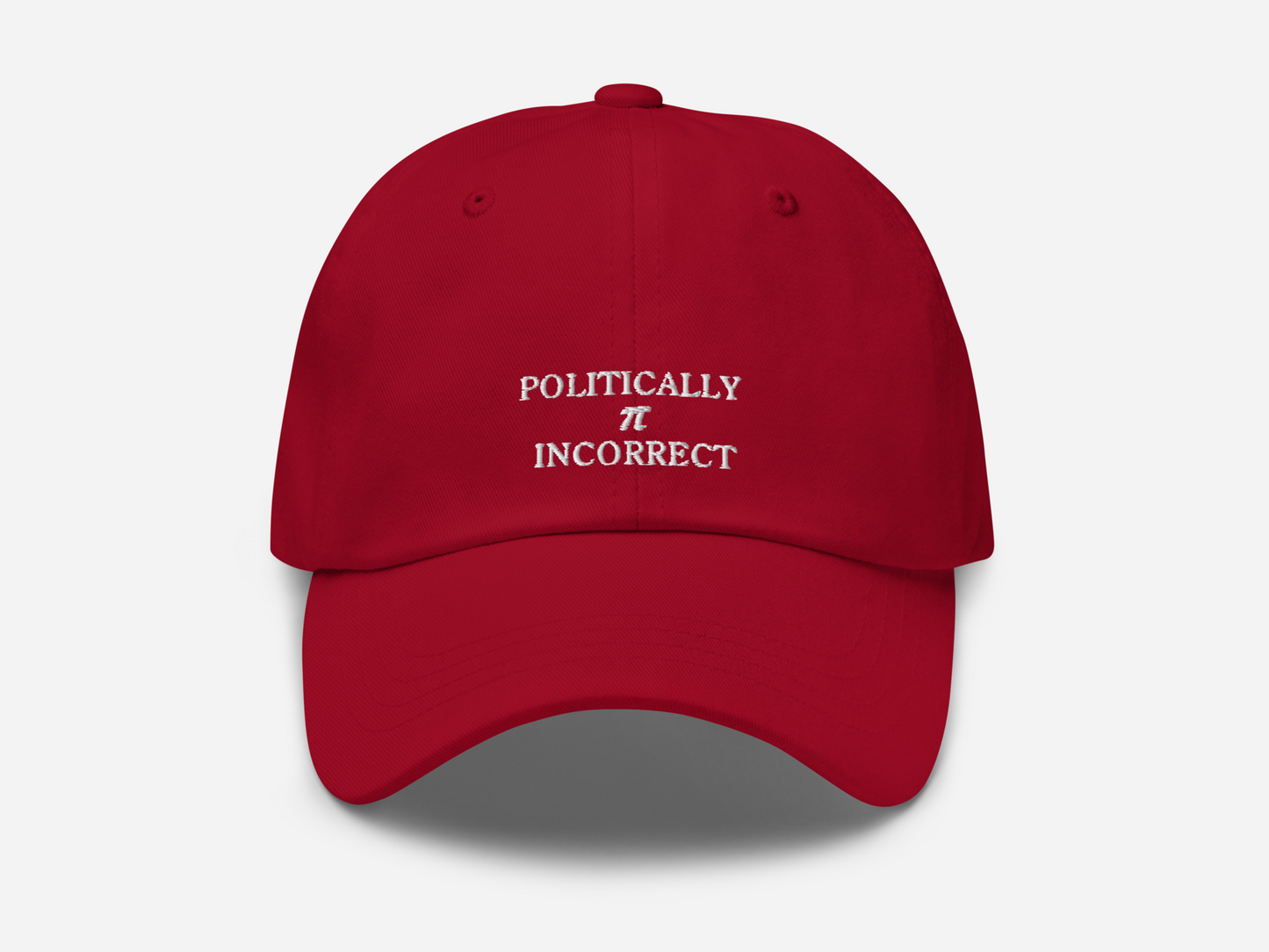 POLITICALLY π INCORRECT - Baseball cap