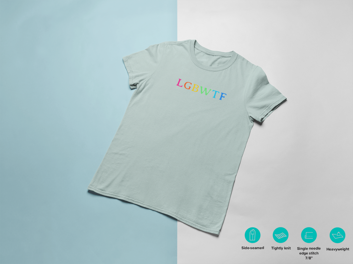 LGBWTF - Men's Heavyweight T-Shirt