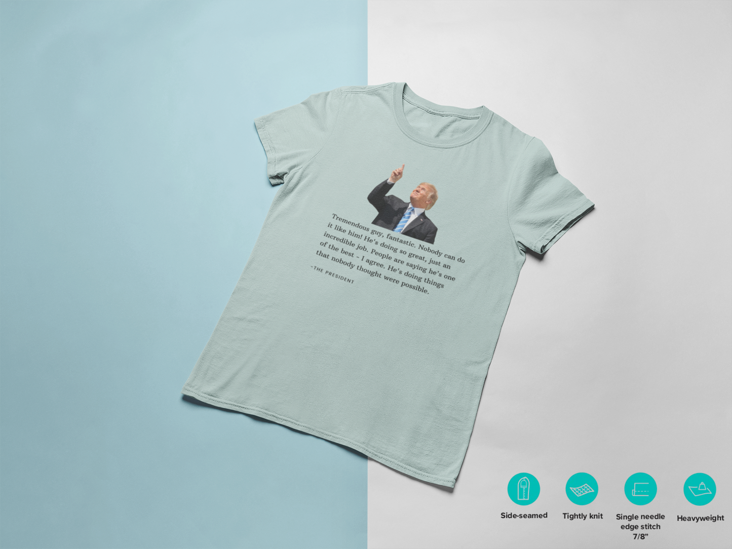 Endorsement from the President - Men's Heavyweight T-Shirt