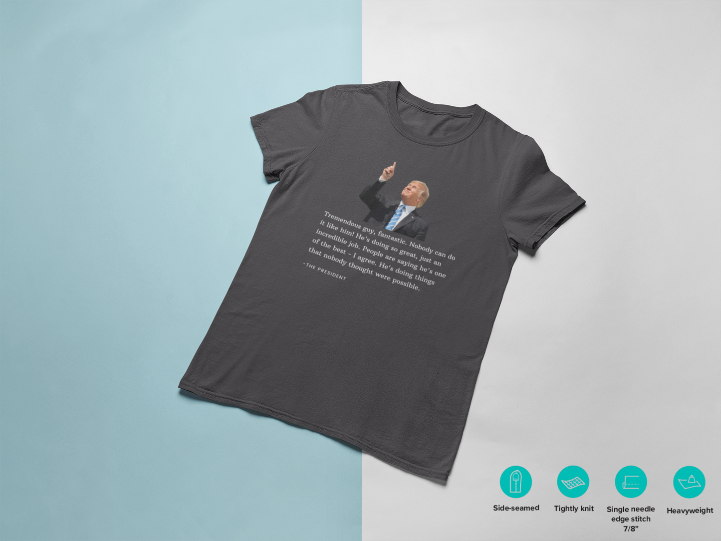 Endorsement from the President - Men's Heavyweight T-Shirt