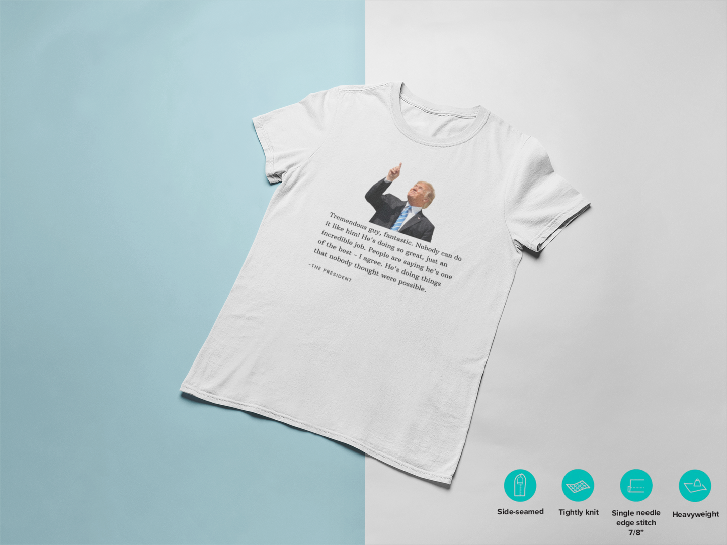 Endorsement from the President - Men's Heavyweight T-Shirt